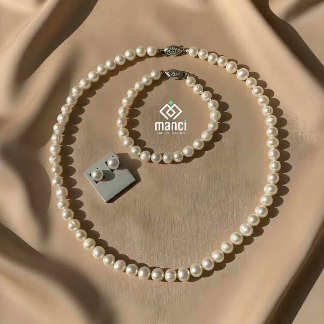 Manci Pearls 8mm Pearl Combo Set — product view 1