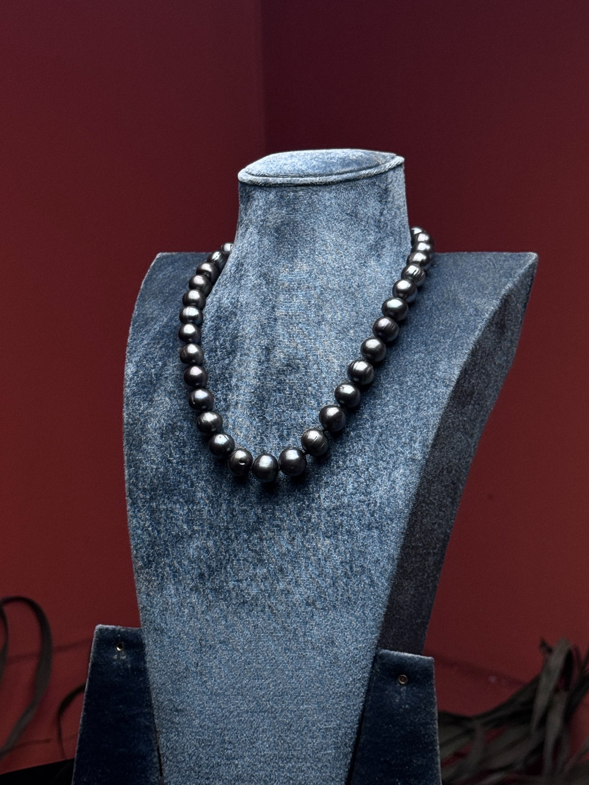 10mm Sea Pearl Necklace, 18 inches — view 5