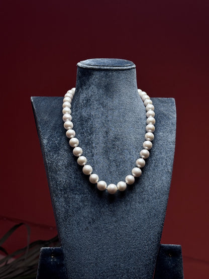10mm Sea Pearl Necklace, 18 inches — view 7