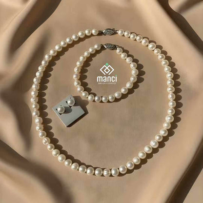 Manci Pearls 8mm Pearl Combo Set — product view 1