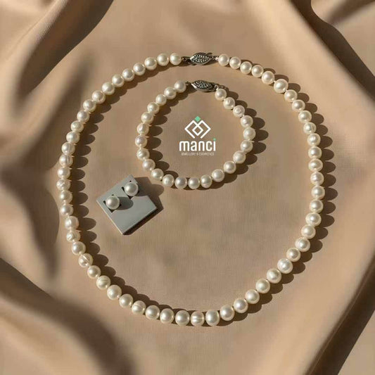 Manci Pearls 8mm Pearl Combo Set — product view 1